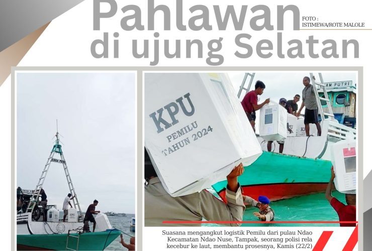 di-balik-badai-yang-menghadang-perahu-logistik-pemilu-dari-ndao,-ada-seorang-jurumudi-handal,-penumpang-sempat-pasrah