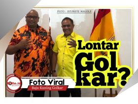 baju-kuning-frits-adu-hingga-foto-empat-jari,-dimandat-mkgr-golkar-jadi-bacawabup-lontar