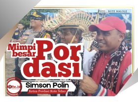 perdana-di-rote-ndao,-kapolres-gandeng-pordasi-gelar-pacuan-kuda,-lestari-budaya-hingga-mimpi-punya-fasilitas