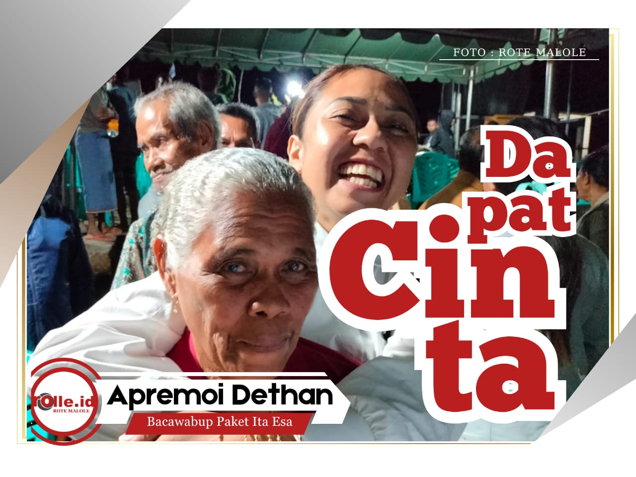 perdana,-apremoi-jumpa-simpatisan-di-kampung-kampung,-ita-esa-dapat-cinta-rakyat