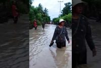 Puluhan Rumah Terendam Banjir di Desa Dolasi, Rote Ndao