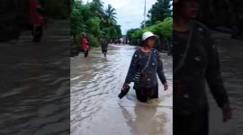 Puluhan Rumah Terendam Banjir di Desa Dolasi, Rote Ndao