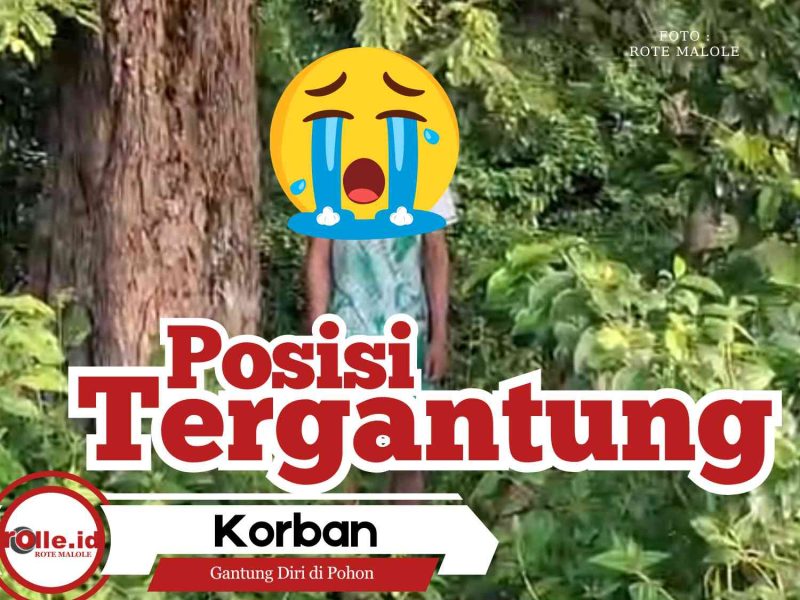 Breaking News, Ada Orang Gantung Diri di Perumahan Lekunik Rote Ndao