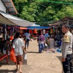 Polisi Sapa Warga, Patroli Dialogis di Pasar Tudameda Tingkatkan Keamanan