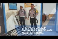 Satlantas Polres Rote Tertibkan Knalpot Brong Pada Perayaan Natal dan Tahun Baru