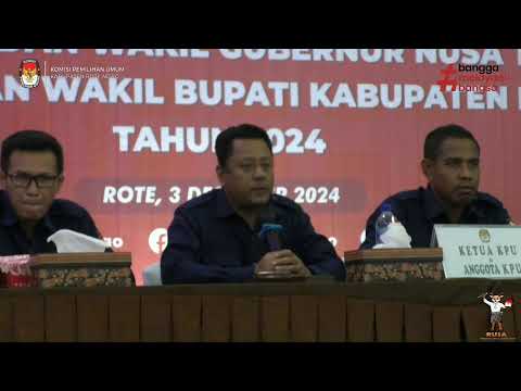 LIVE. RAPAT PLENO TERBUKA REKAPITULASI HASIL PENGHITUNGAN SUARA PILKADA 2024