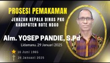 LIVE. PROSESI PEMAKAMAN ALM. YOSEP PANDIE, S.Pd. Kadis PKO Kab. Rote Ndao