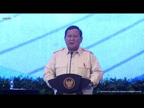 Arahan Presiden Prabowo Pada Rapat Pimpinan TNI Polri Tahun 2025