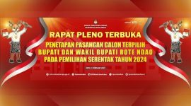 LIVE. PENETAPAN PASANGAN CALON TERPILIH BUPATI DAN WAKIL BUPATI ROTE NDAO