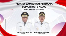 LIVE. PIDATO SAMBUTAN BUPATI ROTE NDAO MASA JABATAN 2025-2030