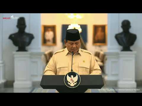 PRESIDEN PRABOWO UMUMKAN THR DAN GAJI 13 BAGI ASN, PPPK, HAKIM & TNI POLRI