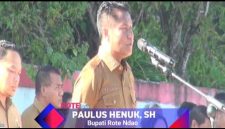 Apel Perdana Bupati Paulus Henukh, SH Bersama ASN di Lingkup Pemkab Rote Ndao