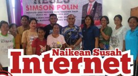 Di Desa Naikean-Semau, Warga Keluhkan Ini ke Simson Polin sampai Cari Sinyal di Tepi Pantai