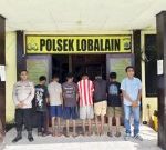 Polsek Lobalain Gerak Cepat, 6 Terduga Pengeroyok di Helebeik Ditangkap