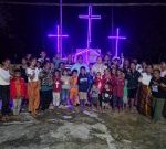 Sukacita di Oemaulain, Kunjungan Wabup di Malam Paskah Jadi Momen Berkesan