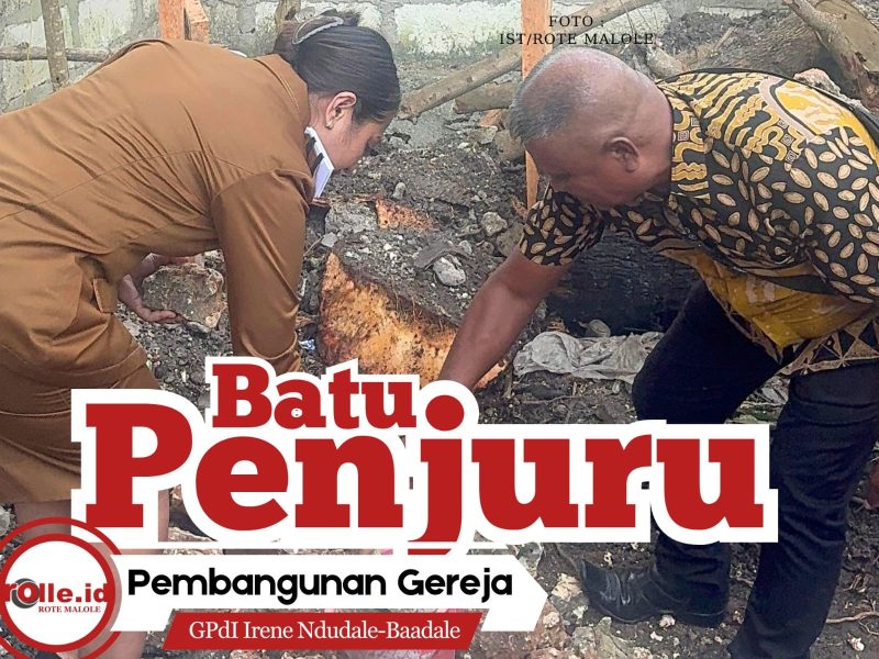 Suport Jemaat GPdI Irene Baadale, Wakil Bupati Rote Ndao Ikut Bersukacita, Solidaritas Bangun Iman